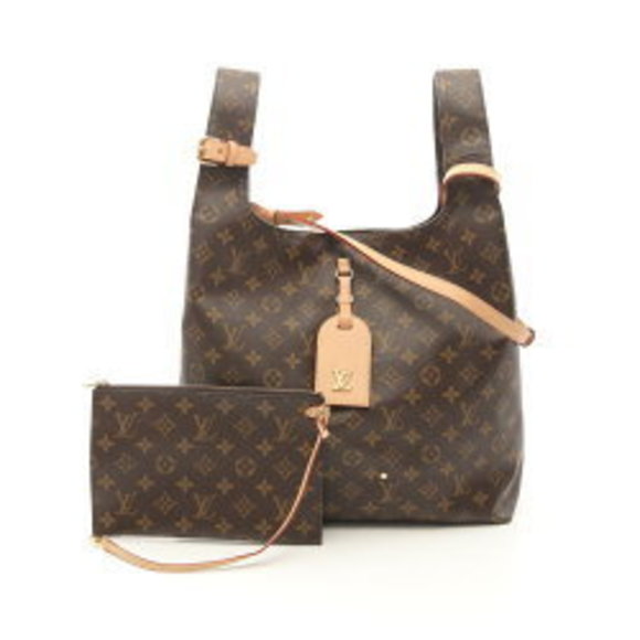 Louis Vuitton Atlantis GM Handbag Bag Leather Monogram Brown - Picture 1 of 7